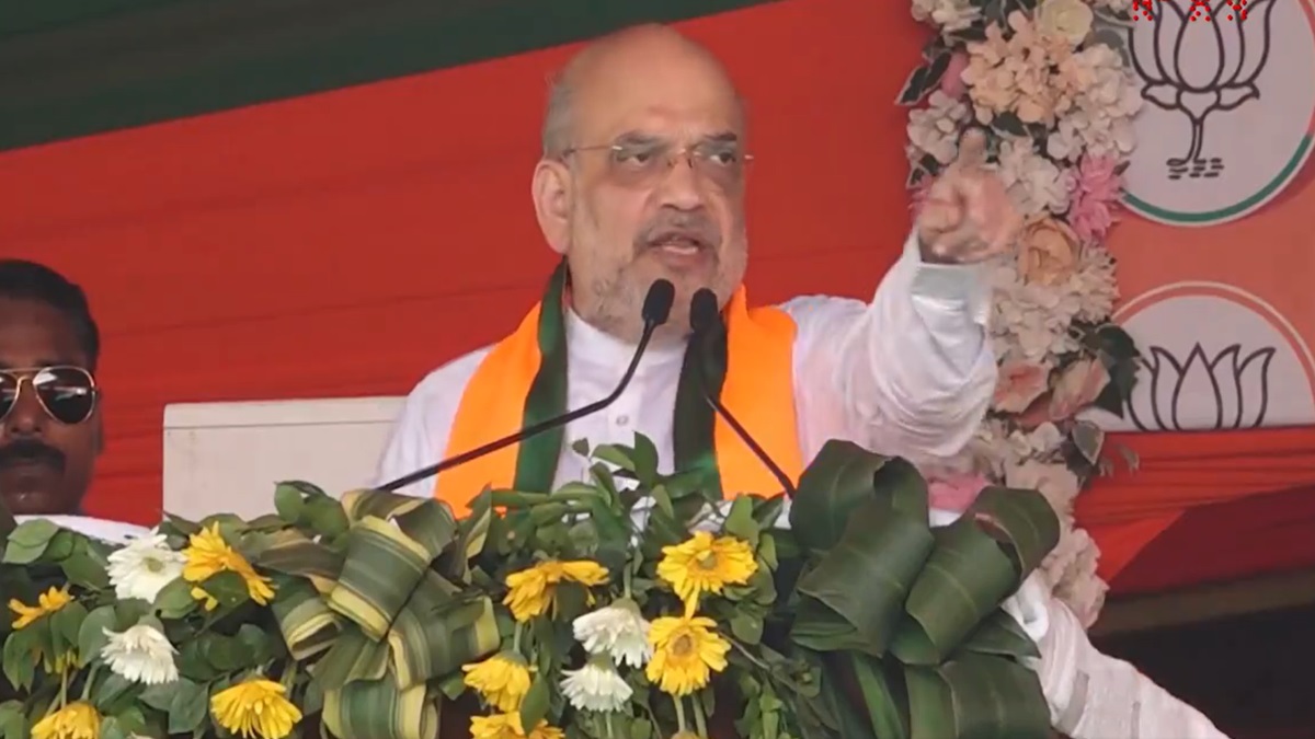 'Bihar needs vikasraj, not jungleraj': Amit Shah slams RJD-Congress at Sitamarhi rally