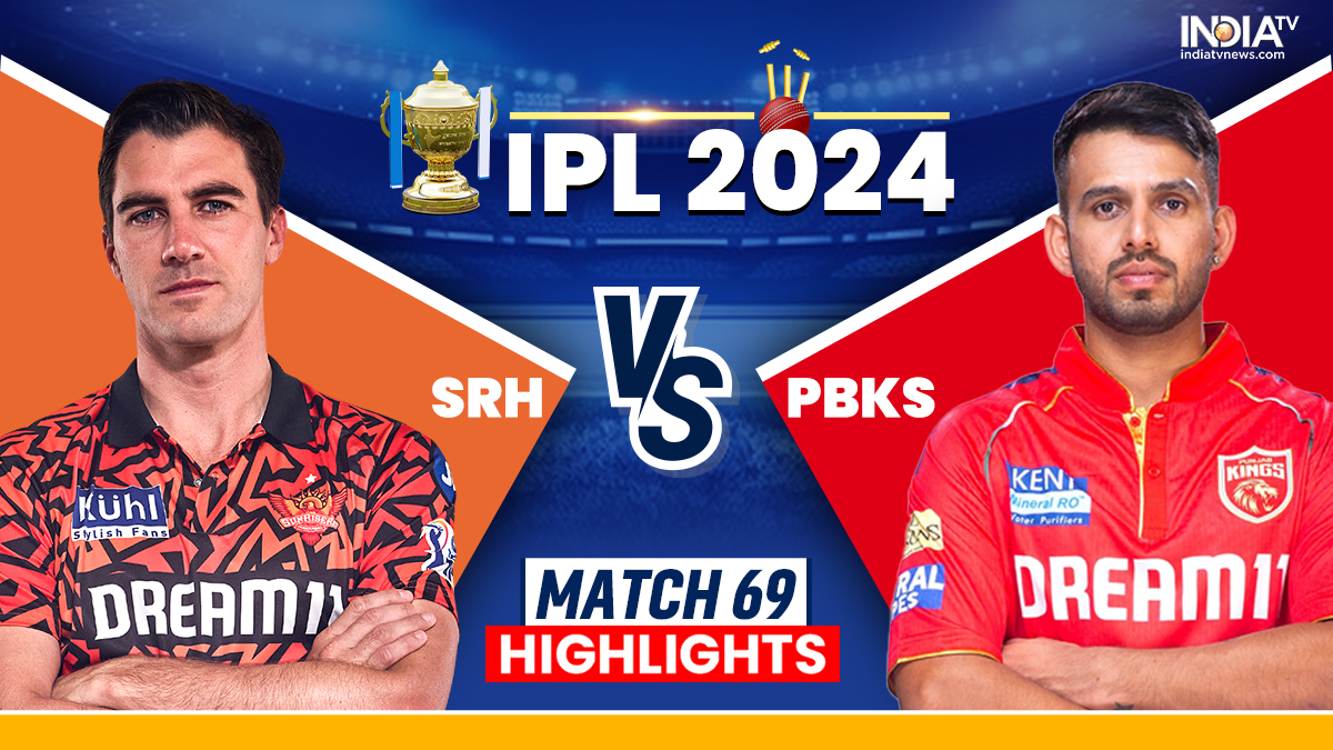 SRH vs PBKS, IPL 2024 Highlights: SRH beat PBKS by 4 wickets to keep their chances of sealing 2nd spot alive