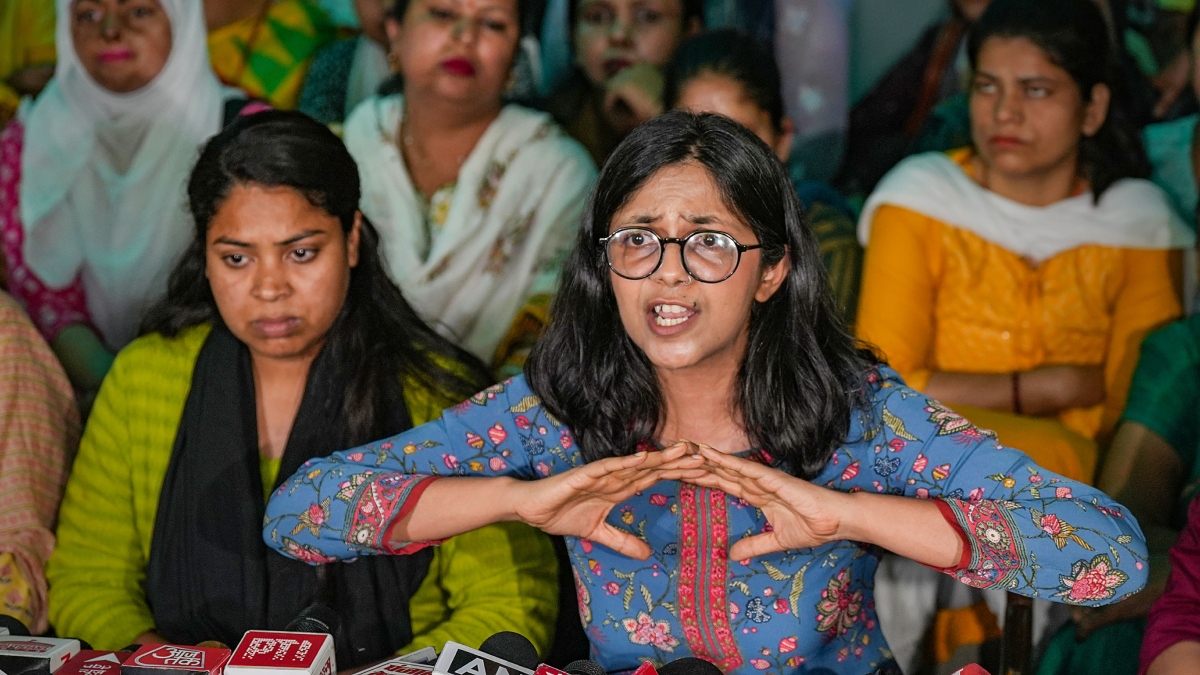 'If Manish Sisodia was here...': Swati Maliwal slams AAP over protest march 'to save accused'