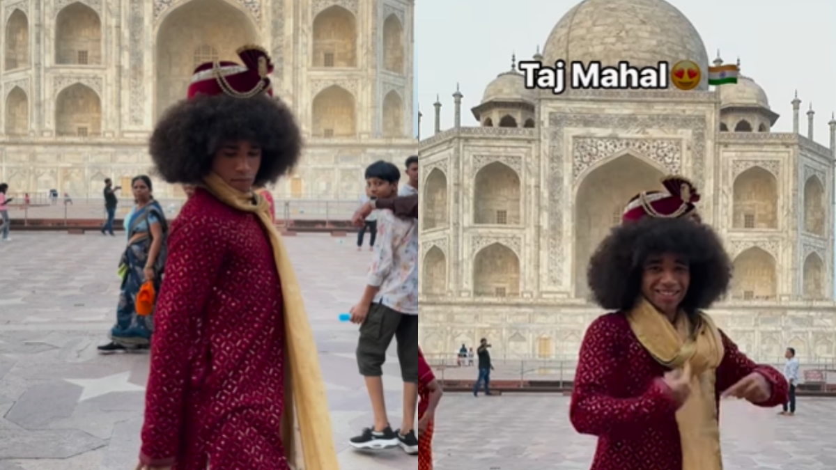 'Felt like a prince': German influencer's dance video from Taj Mahal goes viral | WATCH