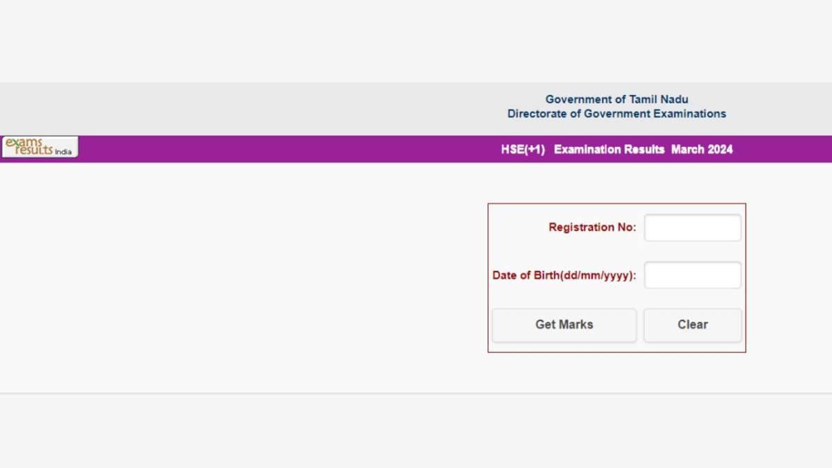 Tamil Nadu TNDGE HSE Plus One Result 2024 announced, scorecards direct link here