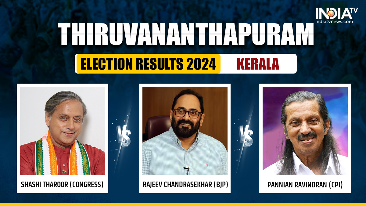 Thiruvananthapuram Lok Sabha Election Results 2024: Shashi Tharoor Vs ...