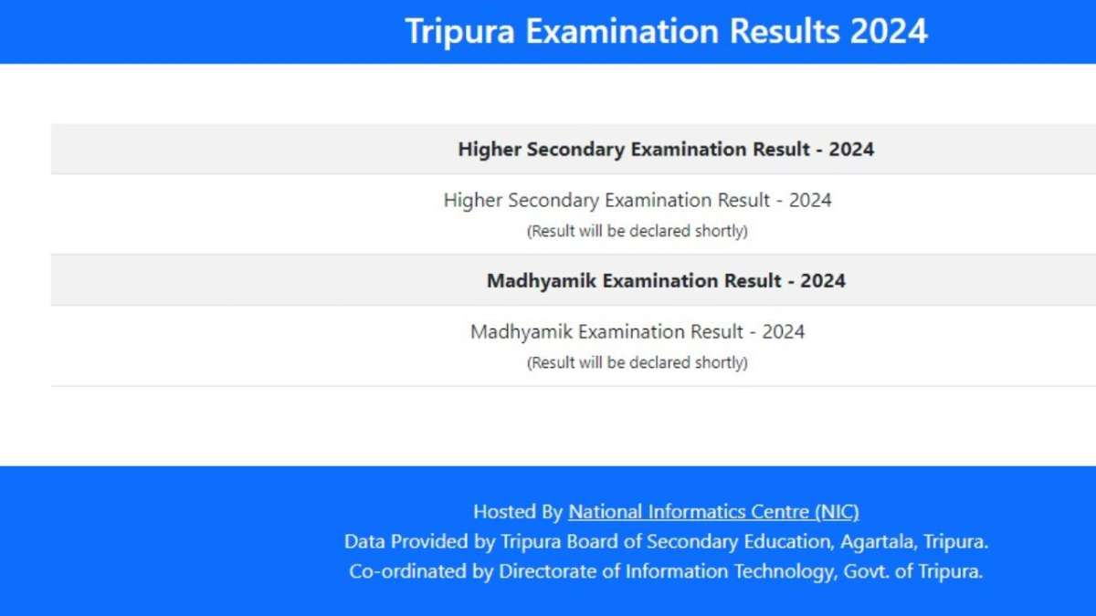 Tripura Board TBSE Results Announced for Class 10th, and 12th, How to Download Marksheets