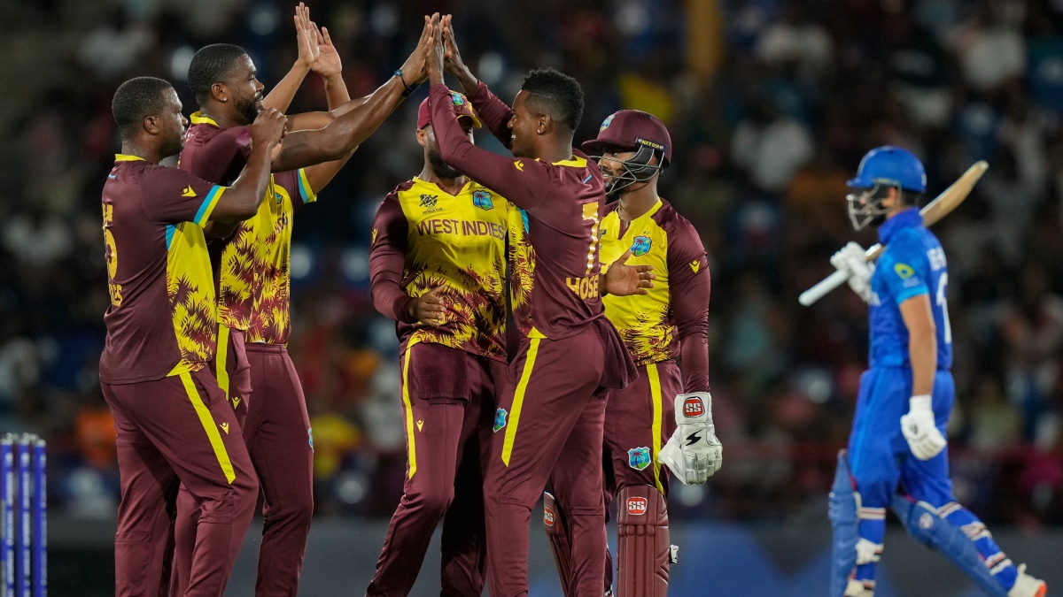 T20 World Cup: West Indies clip high-flying Afghans' wings, enter Super 8 with a thumping win in Saint Lucia – India TV