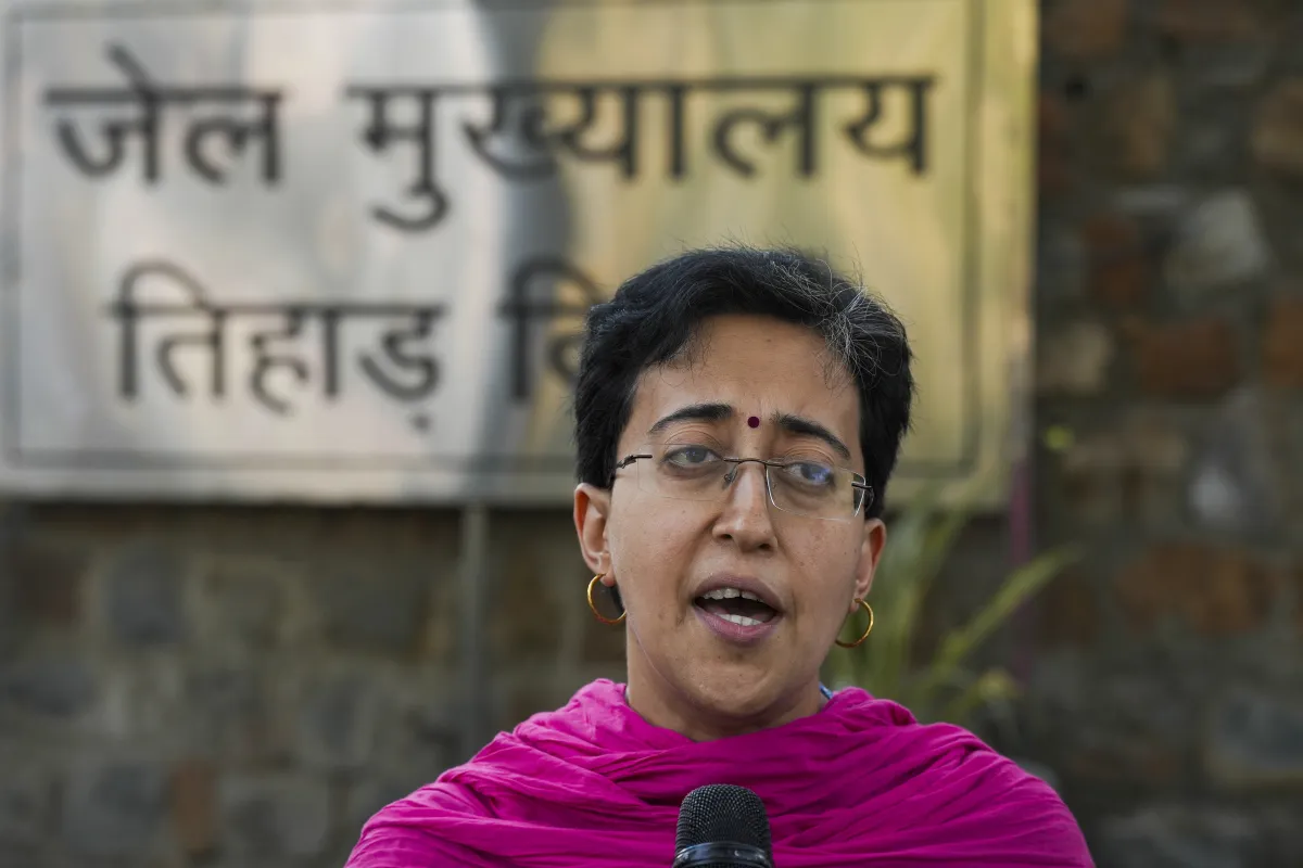 Delhi Water Minister and AAP leader Atishi