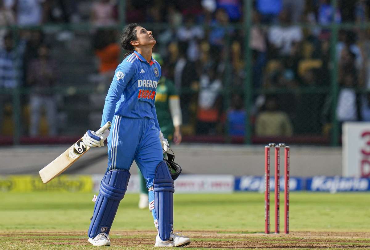 India’s Smriti Mandhana rises to third place in latest ICC ODI rankings – India TV