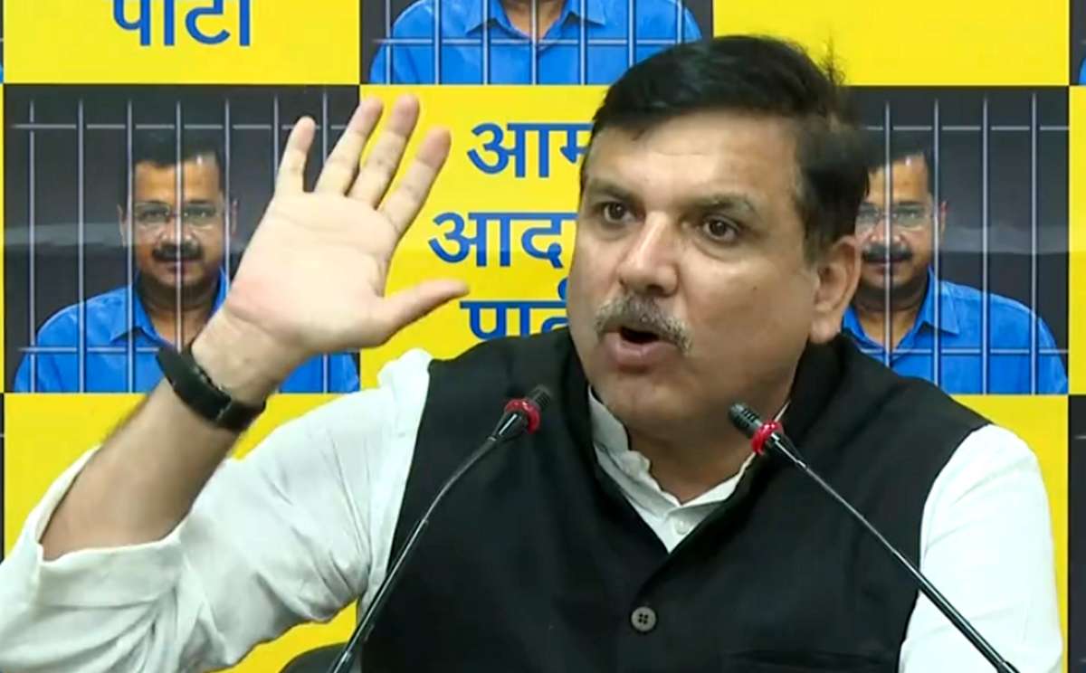 Sanjay Singh accuses BJP of orchestrating water crisis in Delhi, BJP reacts