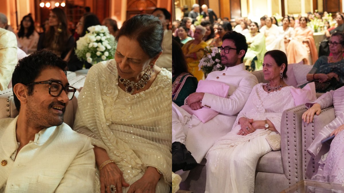 In Pics: Aamir Khan's mother Zeenat Hussain's 90th birthday celebrations