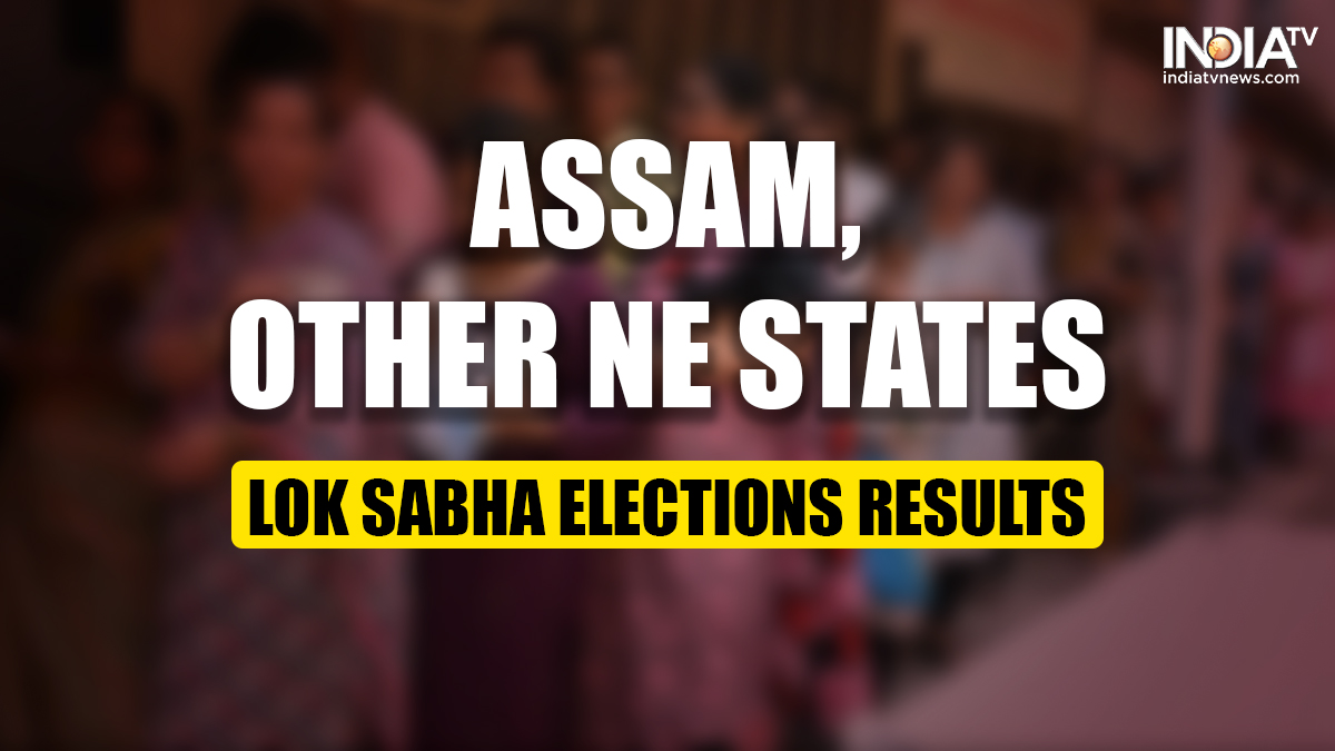 Assam Other Ne States Lok Sabha Results 2024 Live Bjp Set For Clean Sweep In Tripura 0929