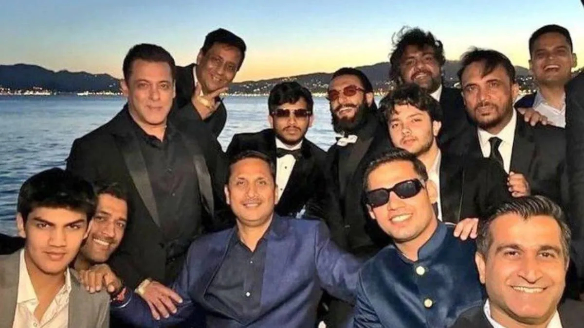 Salman Khan, Ranveer Singh, and MS Dhoni dazzle at Anant Ambani-Radhika Merchant's pre-wedding cruise bash