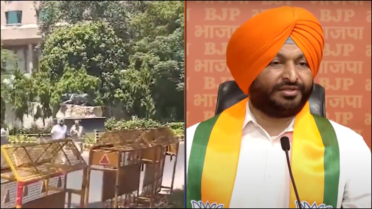 BJP leader Ravneet Singh Bittu faces traffic, runs to reach PM Modi's residence | WATCH