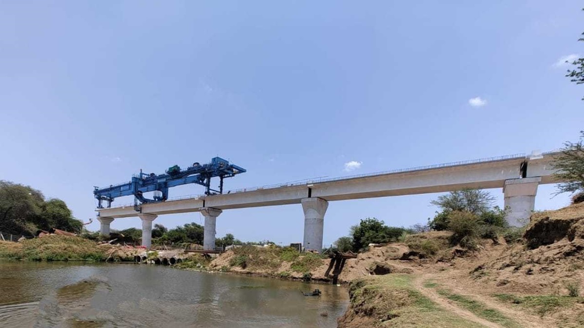 Mumbai-Ahmedabad bullet train project: Construction of bridge on Dhadhar river in Gujarat completed