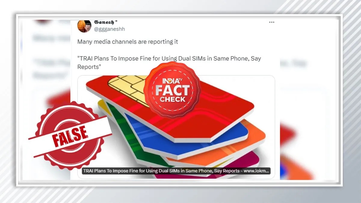 Fact Check: Will you be charged for using two SIM cards on same phone? | Know truth here