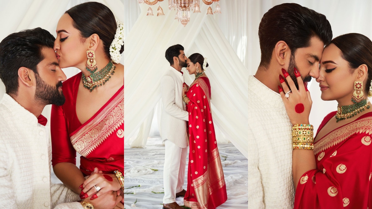 Sonakshi Sinha, Zaheer Iqbal's reception photoshoot exudes pure love ...