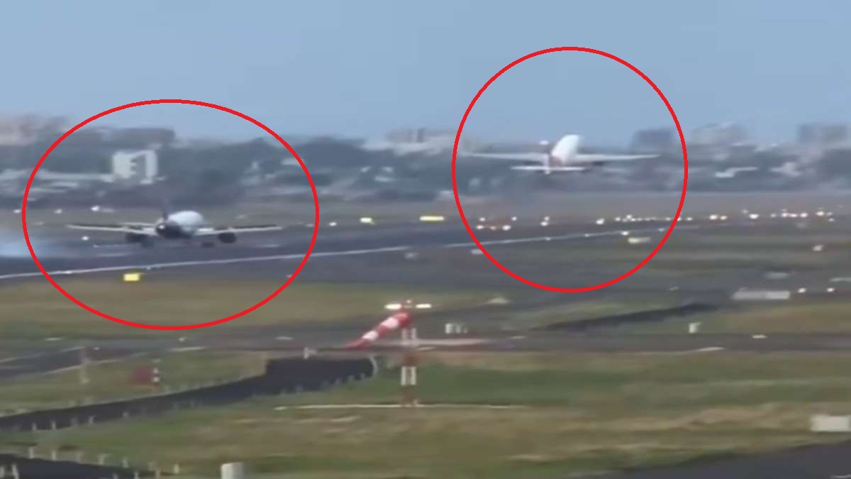 DGCA takes action after two aircraft come alarmingly close at Mumbai airport | WATCH