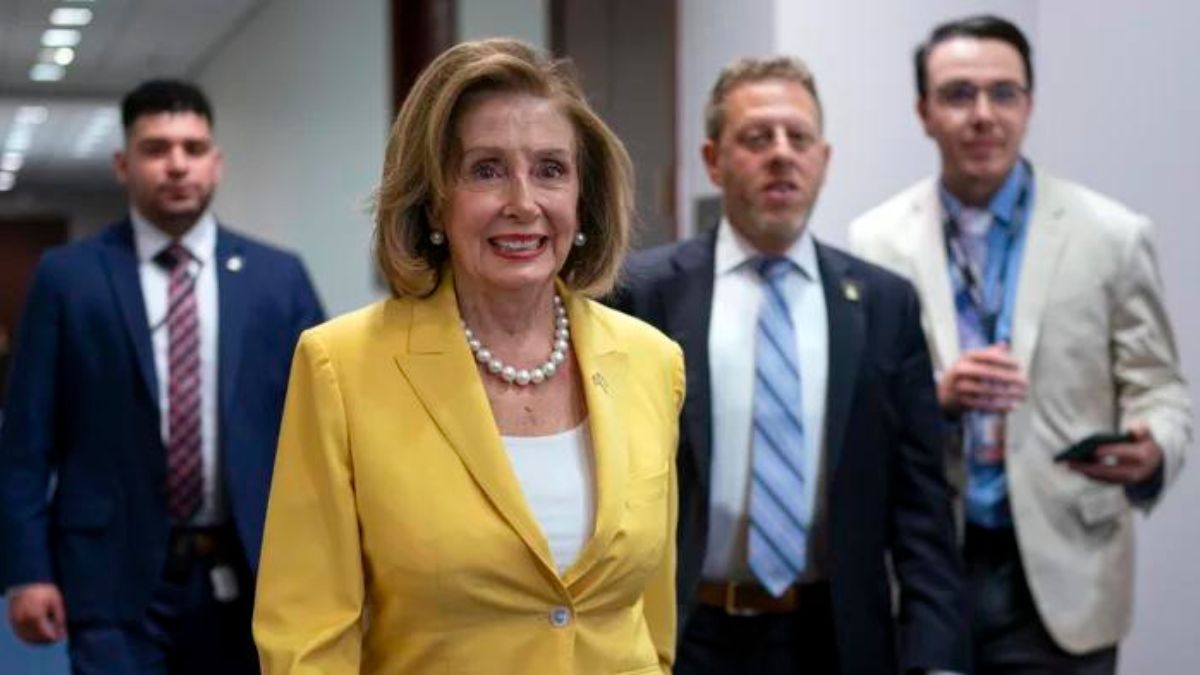 US ex-House Speaker Nancy Pelosi reaches Kangra to meet Dalai Lama, says 'it's very exciting...' | WATCH