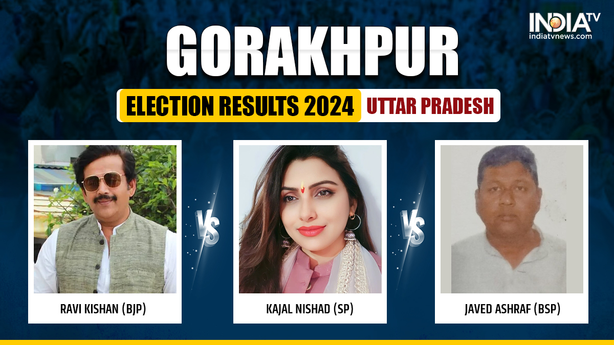 Gorakhpur Lok Sabha Election Results 2024: BJP's Ravi Kishan leading against SP's Kajal Nishad