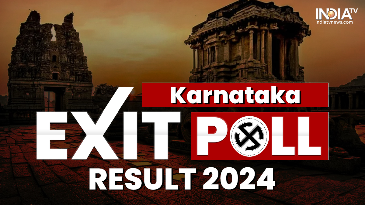 Karnataka Lok Sabha Election 2024 Exit Poll Highlights: BJP likely to win 18-22, Congress 4-8, JDS 1-3