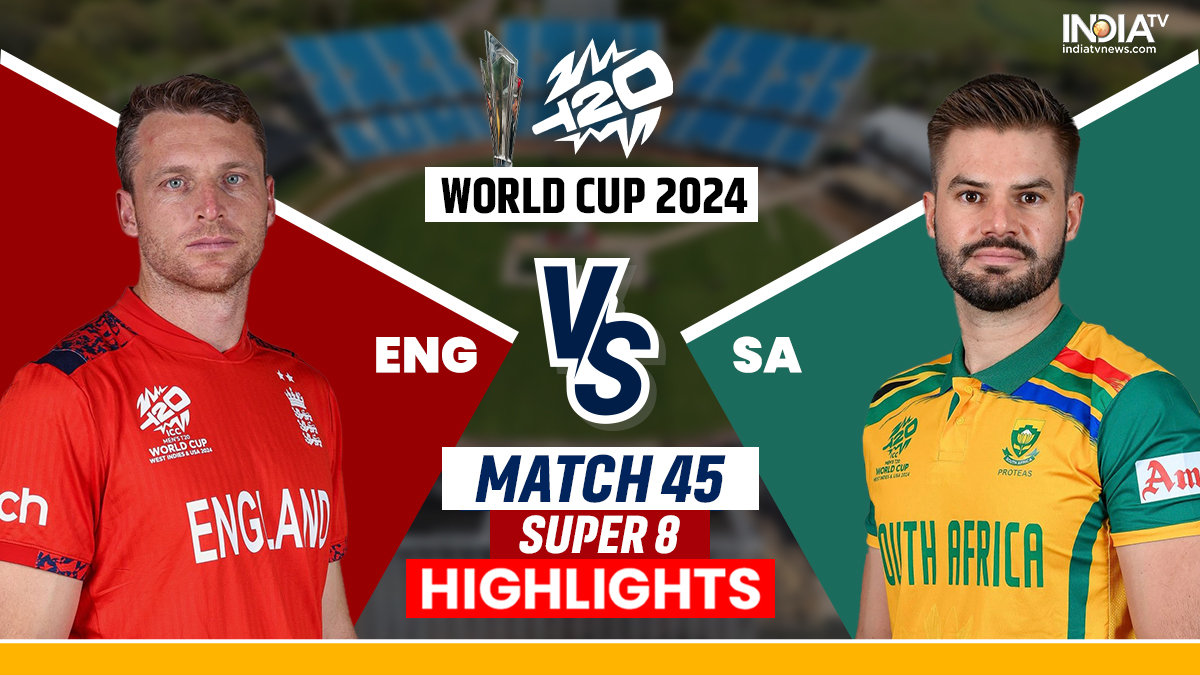 ENG vs SA T20 World Cup 2024 Super 8 Highlights: South Africa keep winning momentum on with win over England