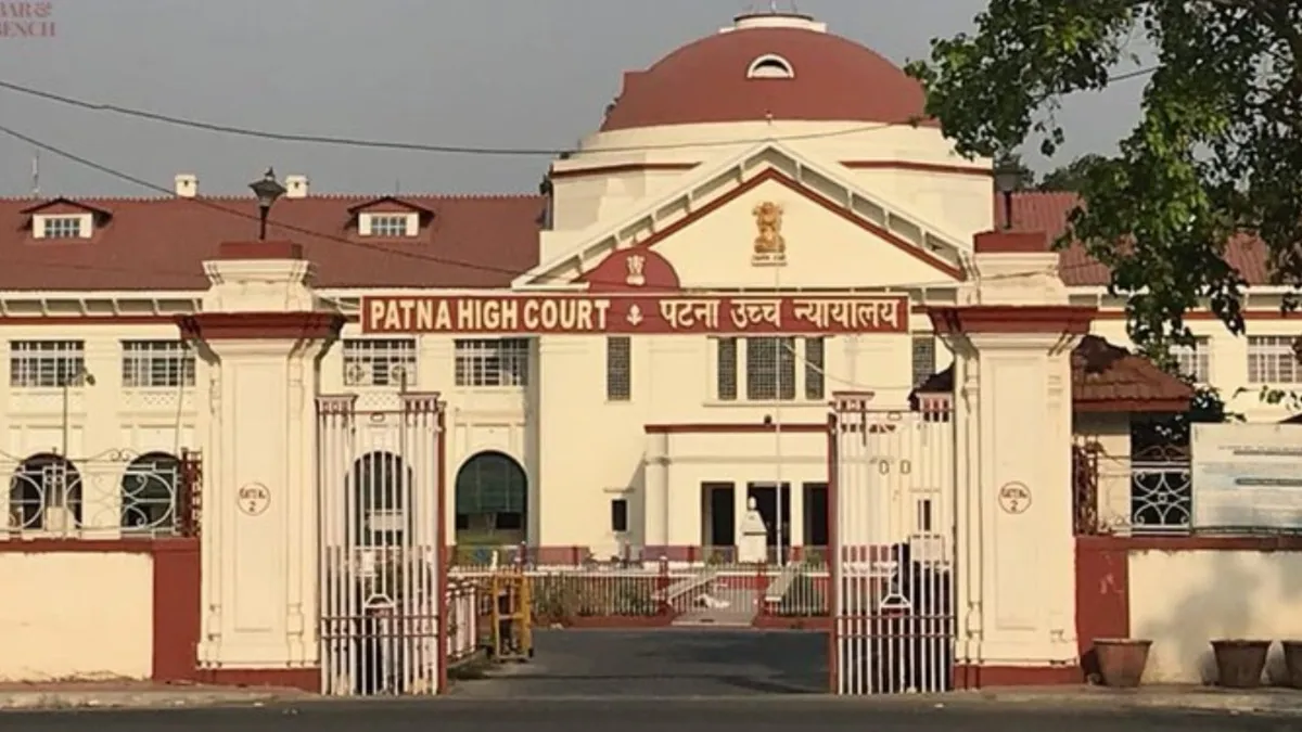 Patna High Court building.