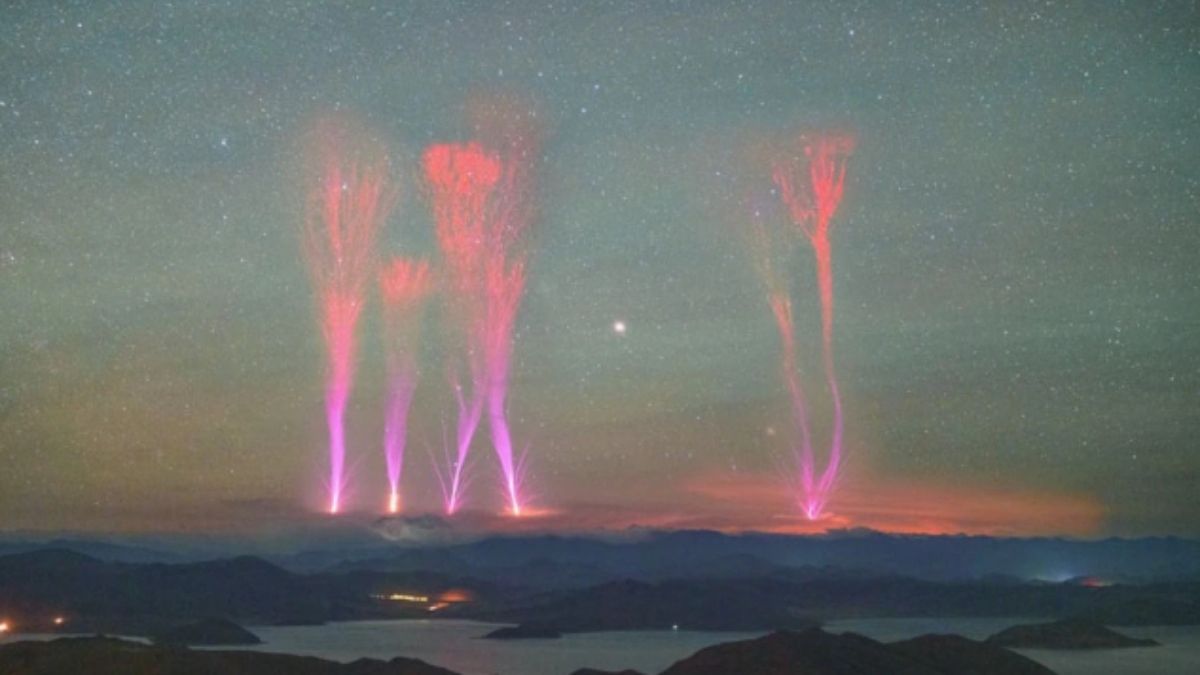 'Gigantic Jets' spotted over Himalayas, NASA shares stunning pic of rare lightening