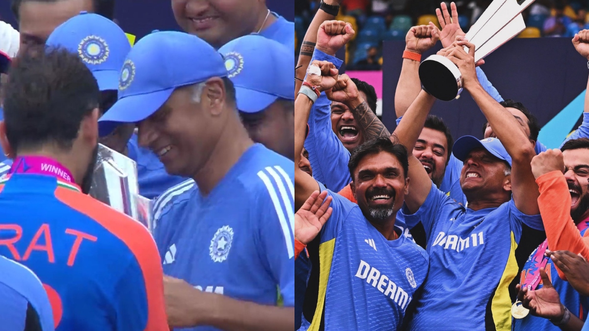 Watch: Rahul Dravid's never-seen-before avatar with T20 World Cup ...