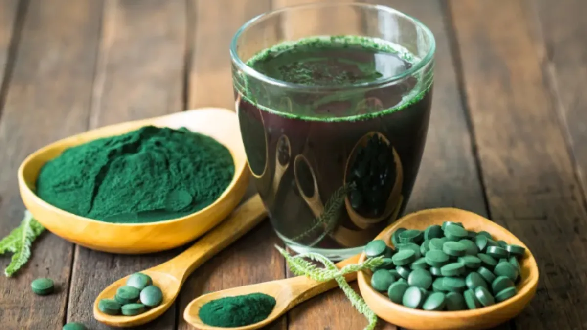 Consume Spirulina to make your body healthy and strong.