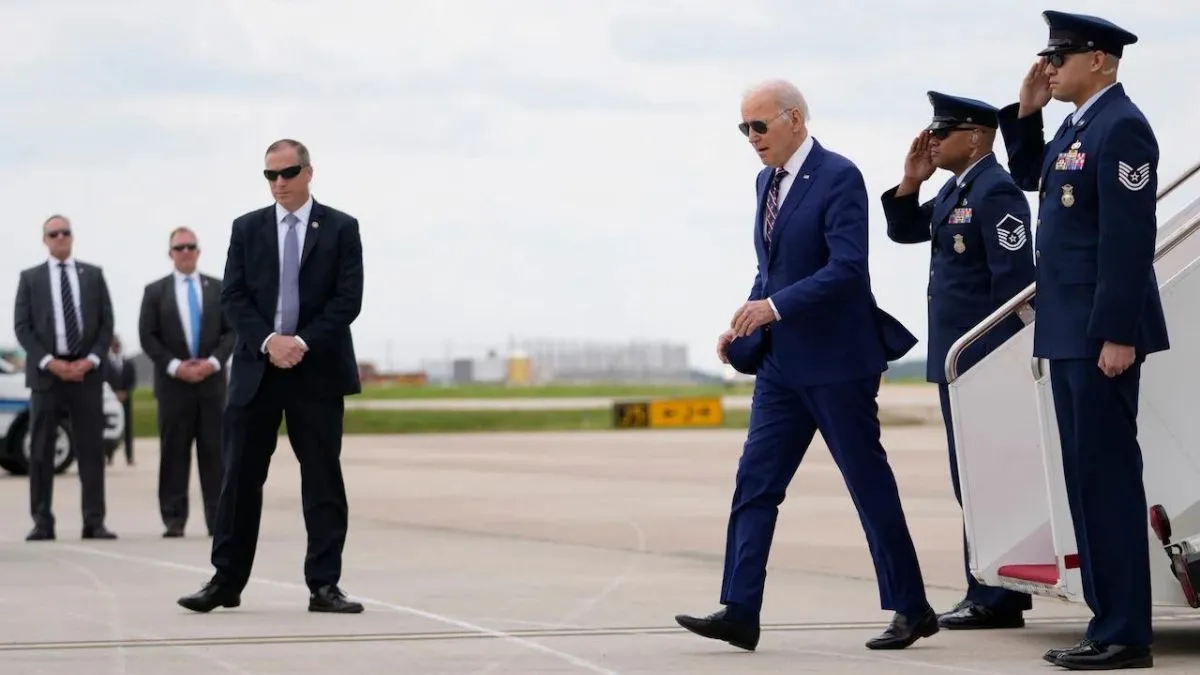 The US president's security team is never far from his side - but will be made to stand behind a door when he visits Ireland 