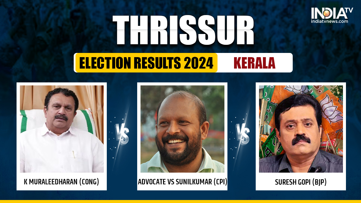 Thrissur Election Results 2024: BJP's Suresh Gopi wrests seat from Congress, opens account in Kerala