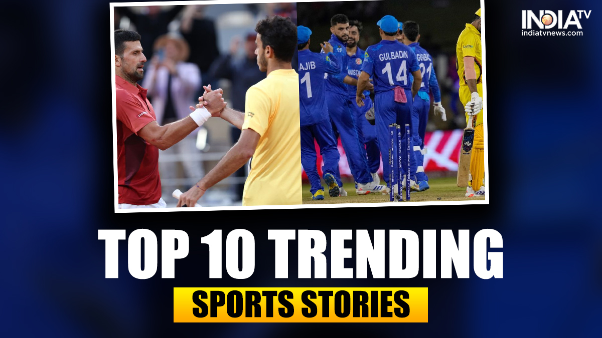 India TV Sports Wrap on June 4: Today's top 10 trending news stories