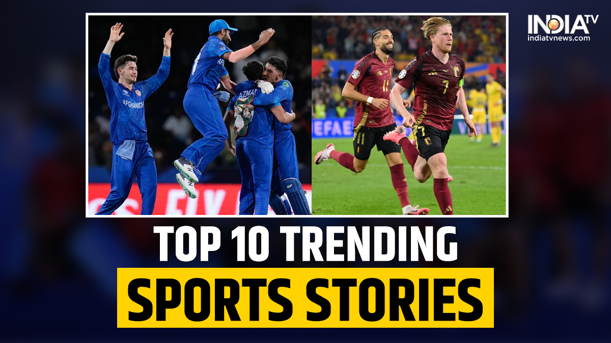 India TV Sports Wrap on June 23: Today's top 10 trending news stories