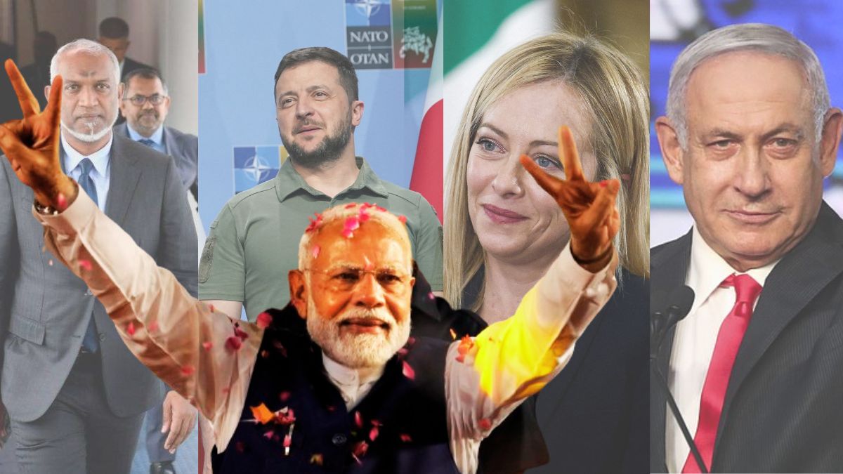 From Muizzu to Meloni, over 50 world leaders congratulate PM Modi for securing victory in elections