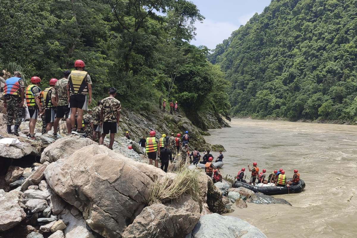 Nepal: Bodies of 4 Indians recovered a week after two buses swept away in landslide, 36 still missing | VIDEO