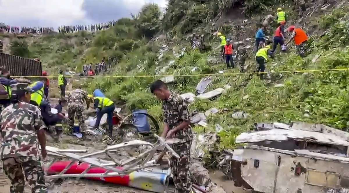 18 killed as plane crashes during takeoff at Kathmandu airport. Full list of casualties