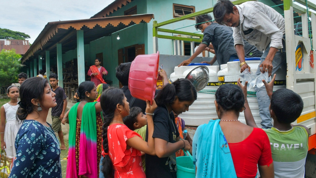 Assam flood situation remains grim, nearly 14 lakh affected