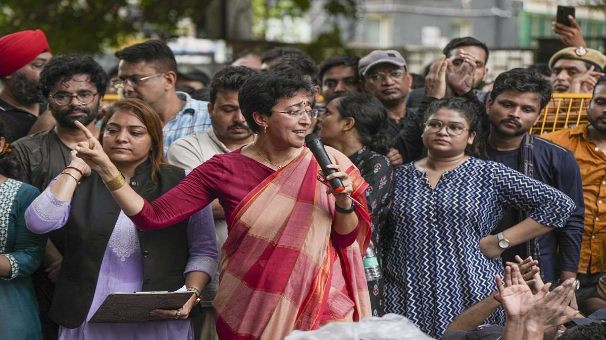 UPSC aspirants death: Atishi visits protesting site, says, 'Delhi government to bring law to...'