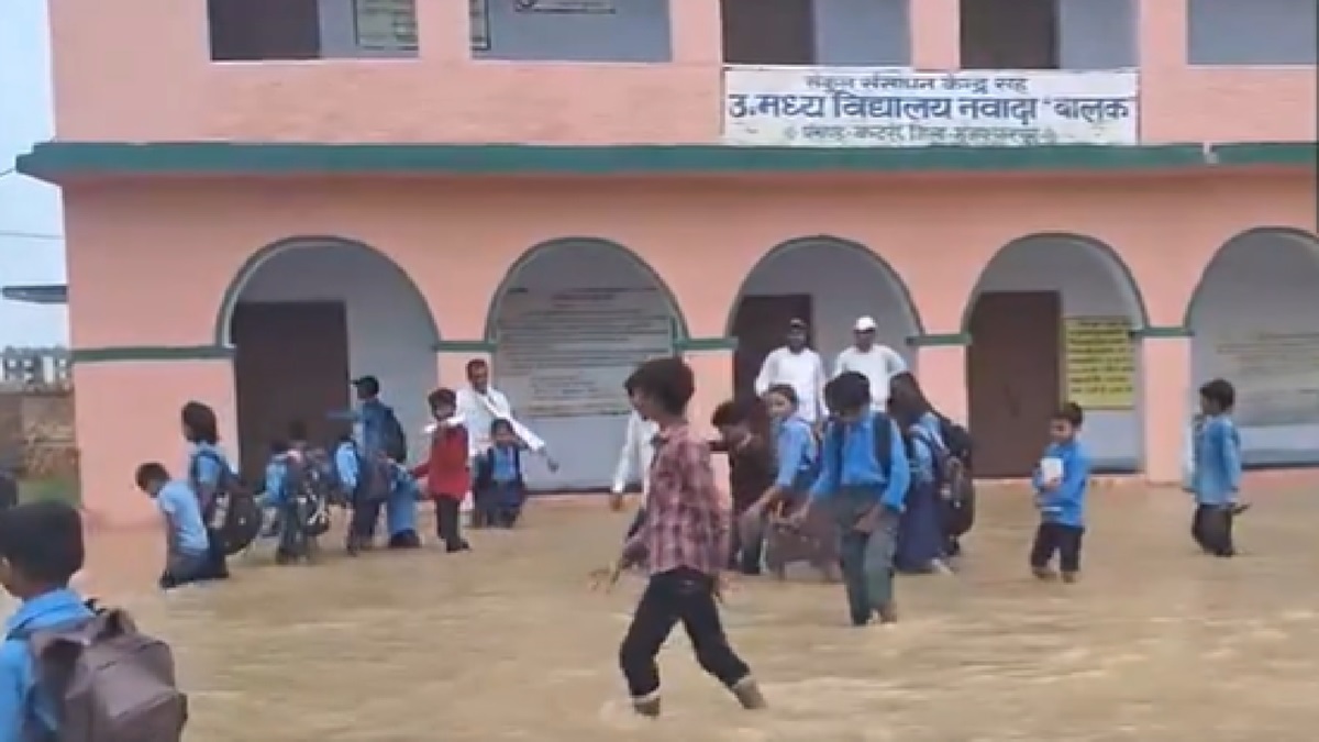 Bihar flood: Houses inundated in Muzaffarpur as Bagmati river swells