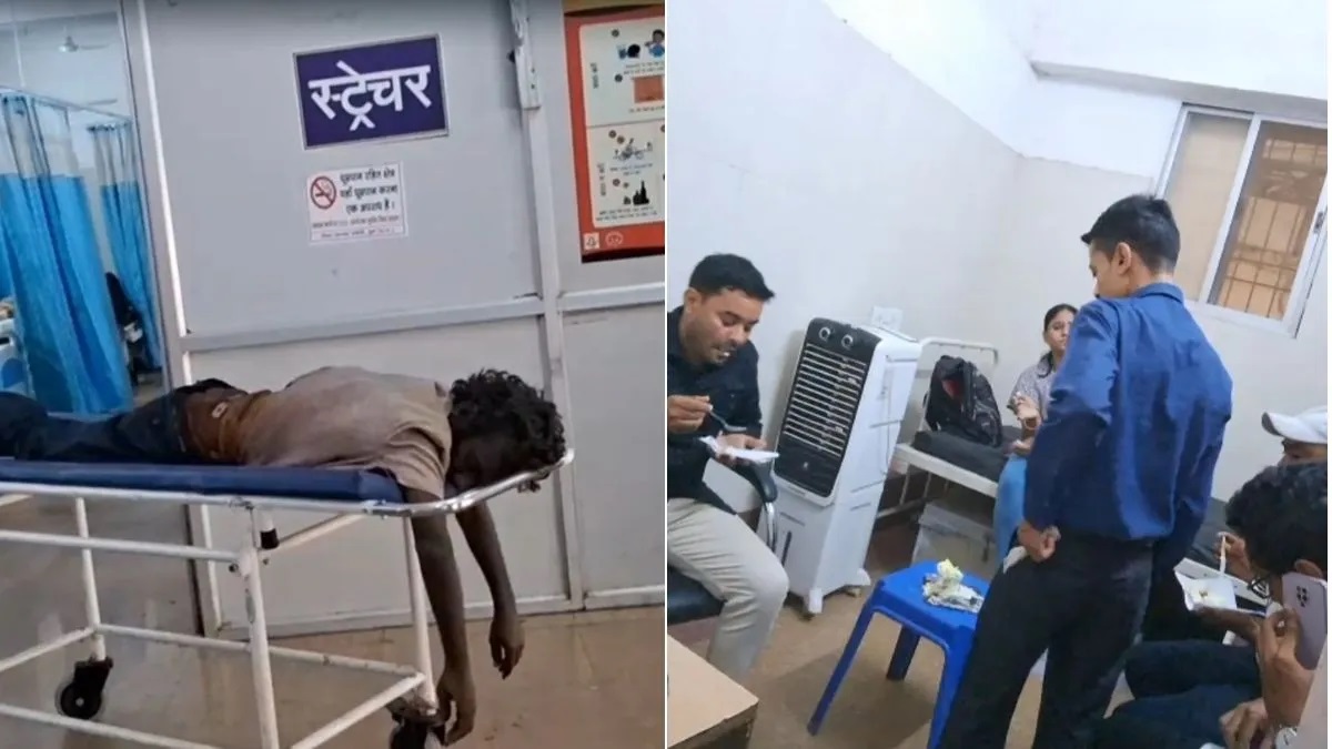 Viral video: Patient neglected as hospital staff celebrates birthday in Chhattisgarh