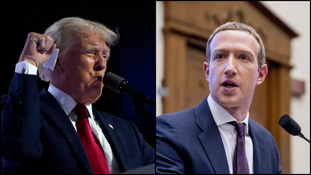 Mark Zuckerberg praises Donald Trump's 'badass' response to assassination attempt