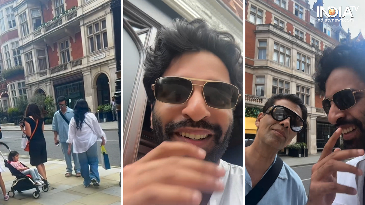 TikToker Zane Thadani spots Karan Johar in London, calls him 'uncle'; here's how the filmmaker reacted | WATCH