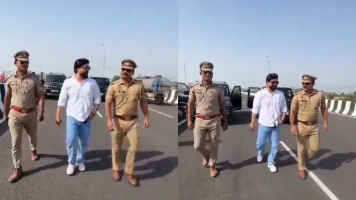 Two UP cops suspended for posing as property dealers's security officers to make reel