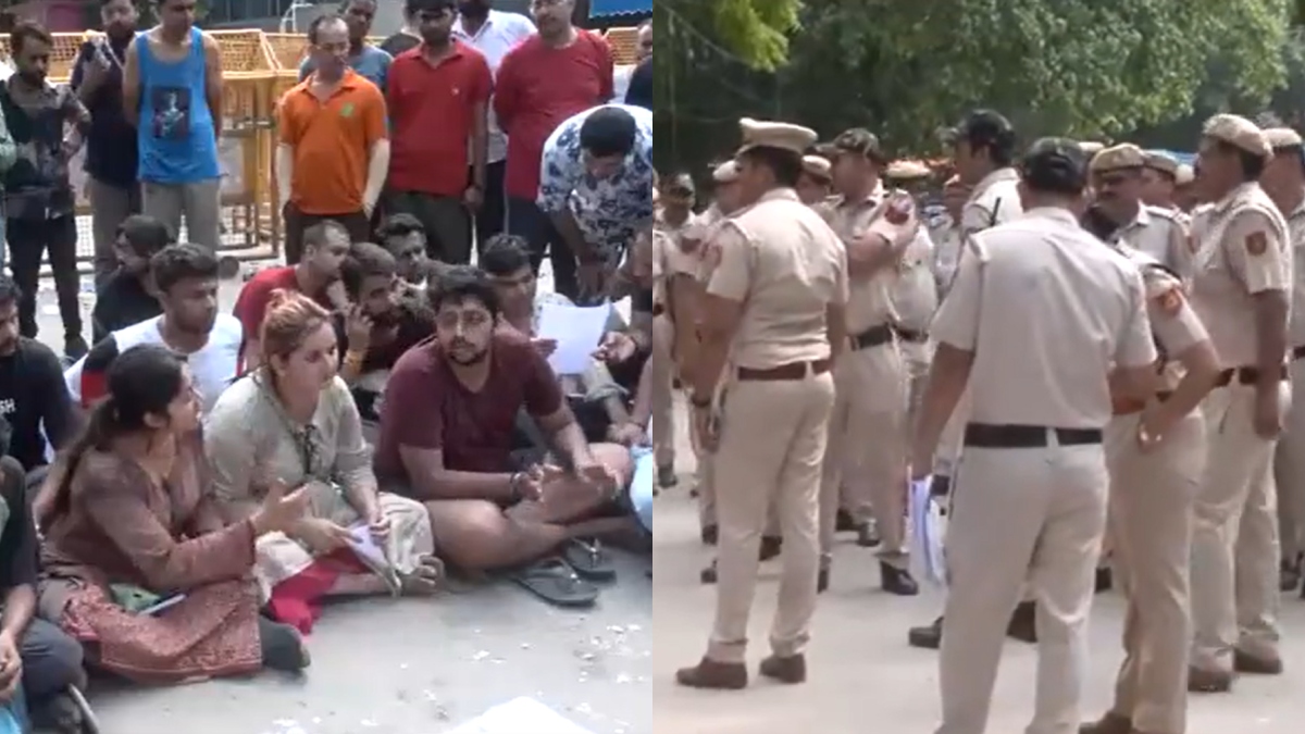 Delhi coaching centre deaths: Students continue protest in Old Rajinder Nagar, security tightened | VIDEO