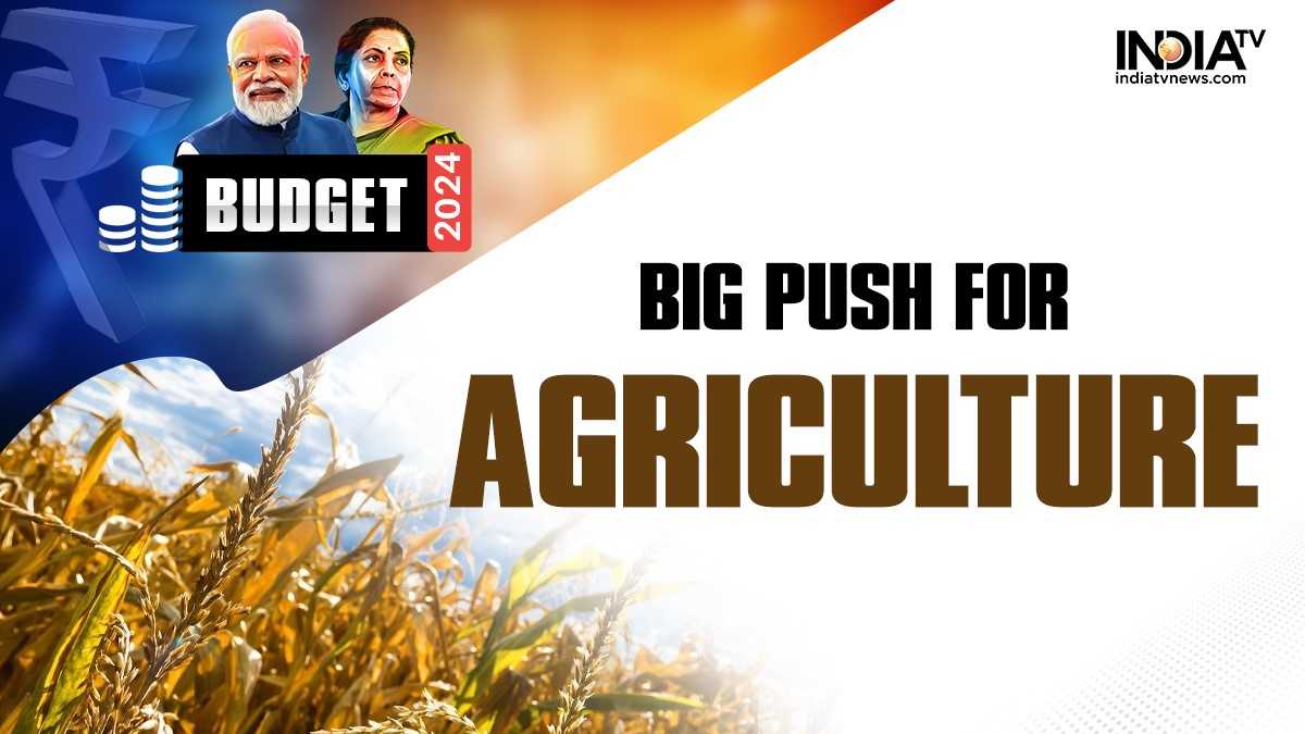 Agriculture Budget 2024: Nirmala Sitharaman announces big agri push, allocates Rs 1.52 lakh crore