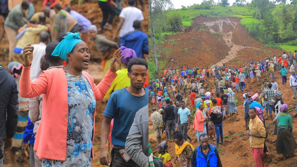 Ethiopia Horror: Powerful landslide kills 157, families wiped out, children seen hugging corpses | VIDEO