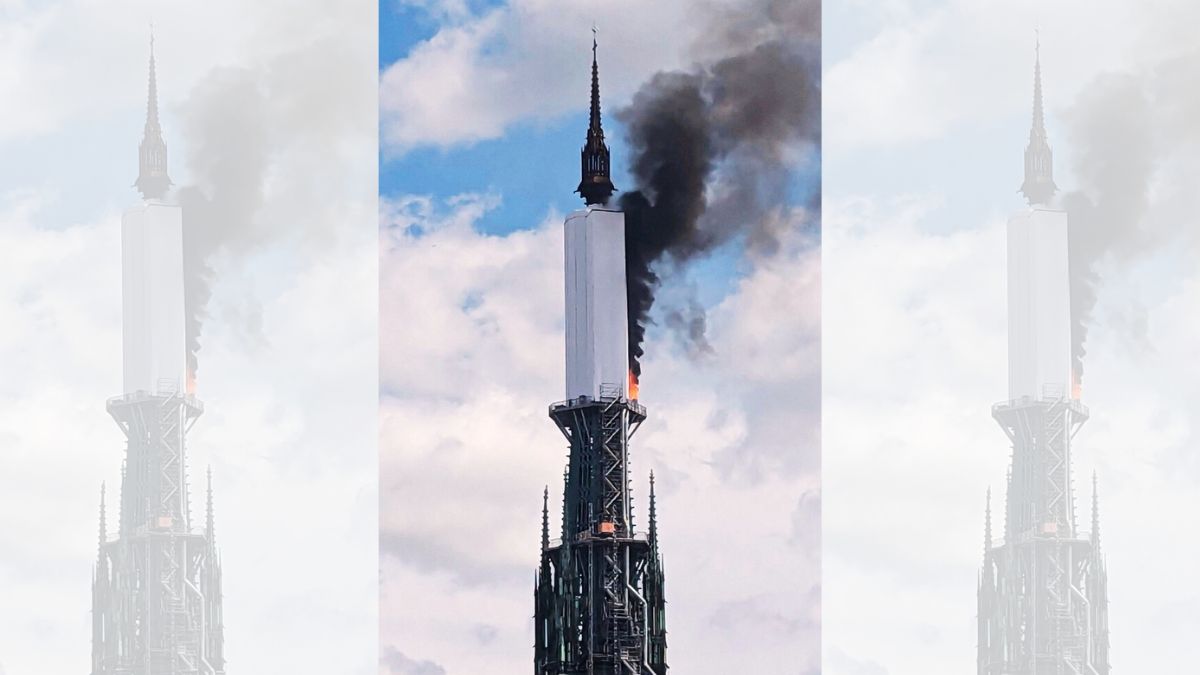 Rouen's cathedral, France's best-known Gothic edifice, catches fire ...