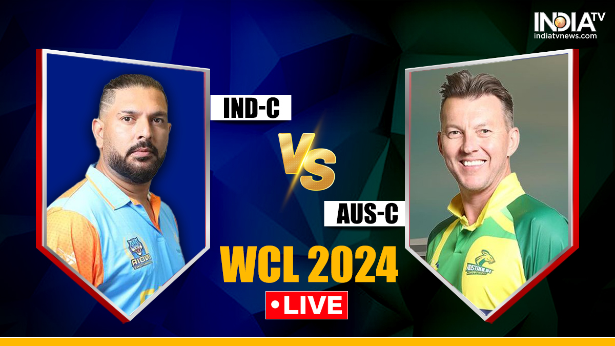 INDC vs AUSC WCL Live Score India Champions vs Australia Champions