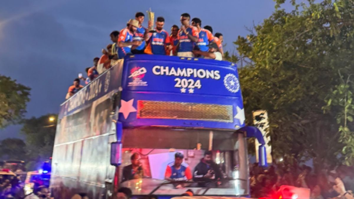 WATCH Fans go crazy in victory parade to celebrate T20 World Cup 2024