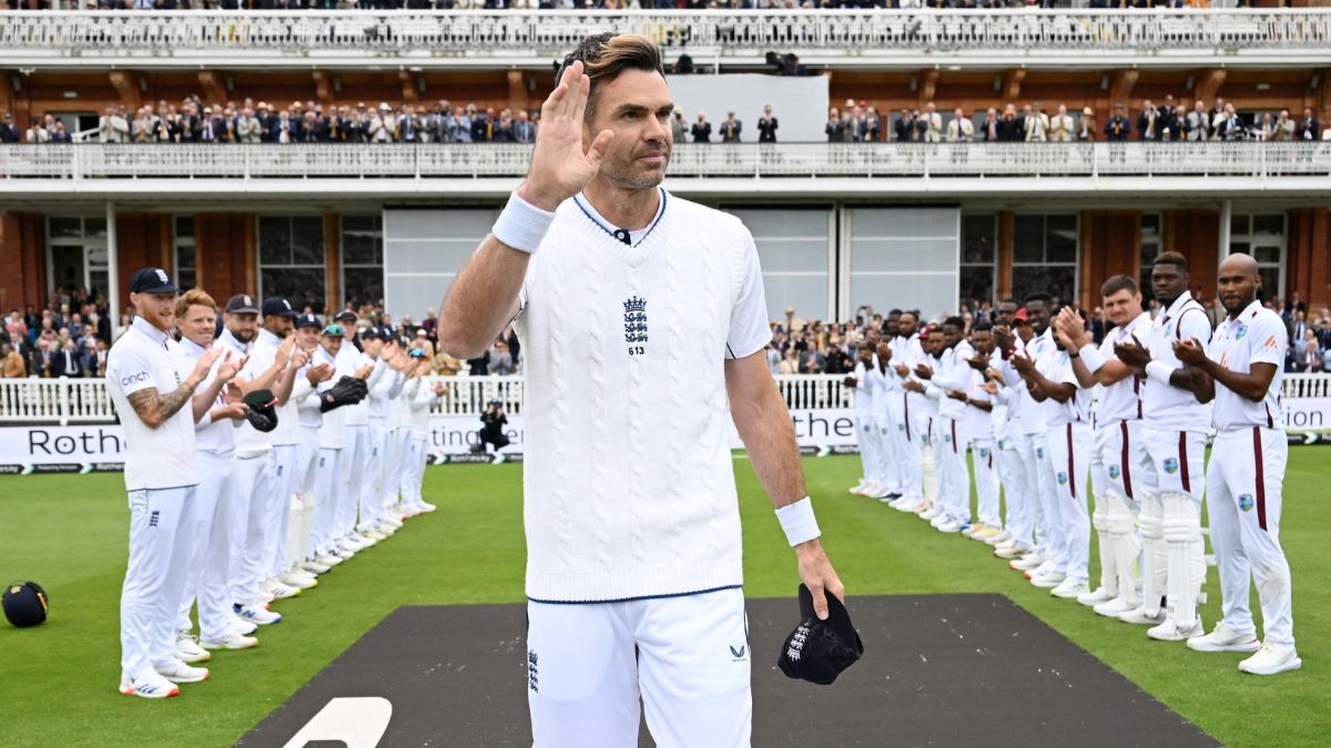 James Anderson receives Guard of Honour on his last day in Test cricket at Lord's | WATCH