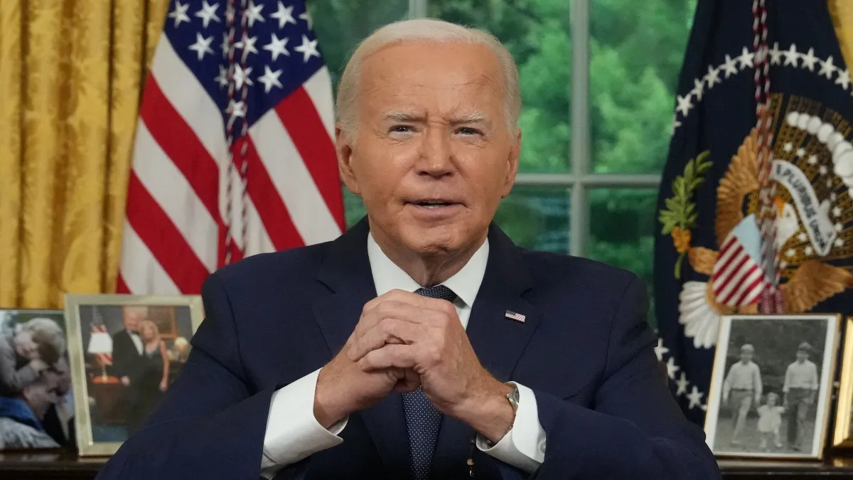 US President Joe Biden