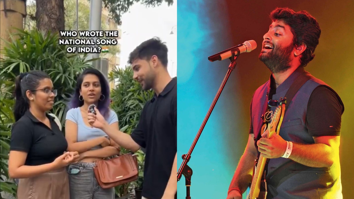 ‘Kaun hain yeh log’: Woman's bizarre answer claiming Arijit Singh wrote ‘Vande Mataram’ stuns internet | WATCH